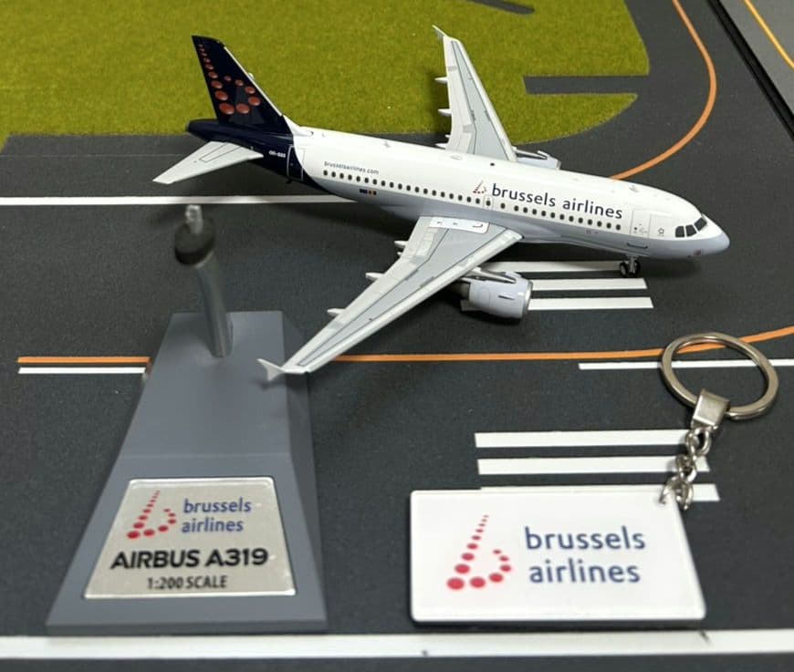 日本に馴染みはありませんが…ブリュッセル航空 エアバス A319