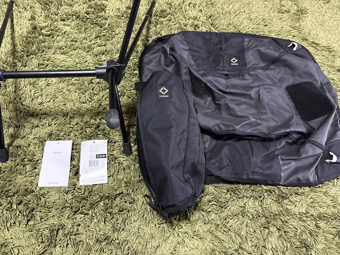 【美品】Helinox ヘリノックス　タクティカルチェア　ブラック