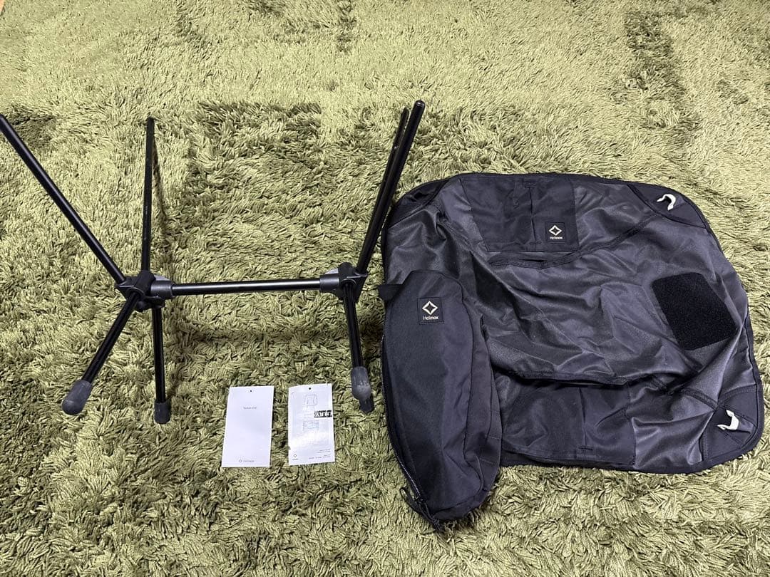【美品】Helinox ヘリノックス　タクティカルチェア　ブラック