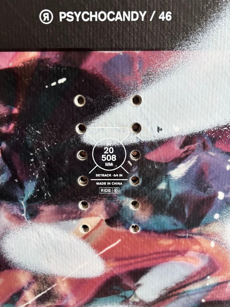 RIDE スノーボード　PSYCHOCANDY 146 レディース