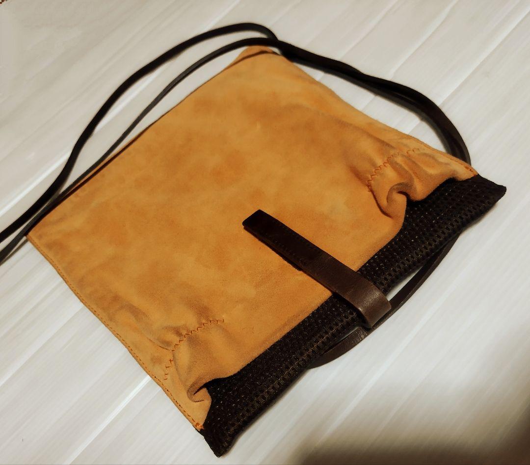 MIUMIU　 スエード・メッシュ　サコッシュ