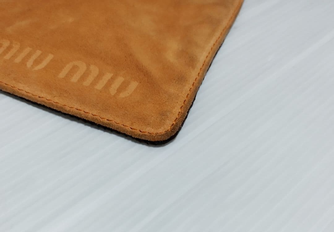 MIUMIU　 スエード・メッシュ　サコッシュ