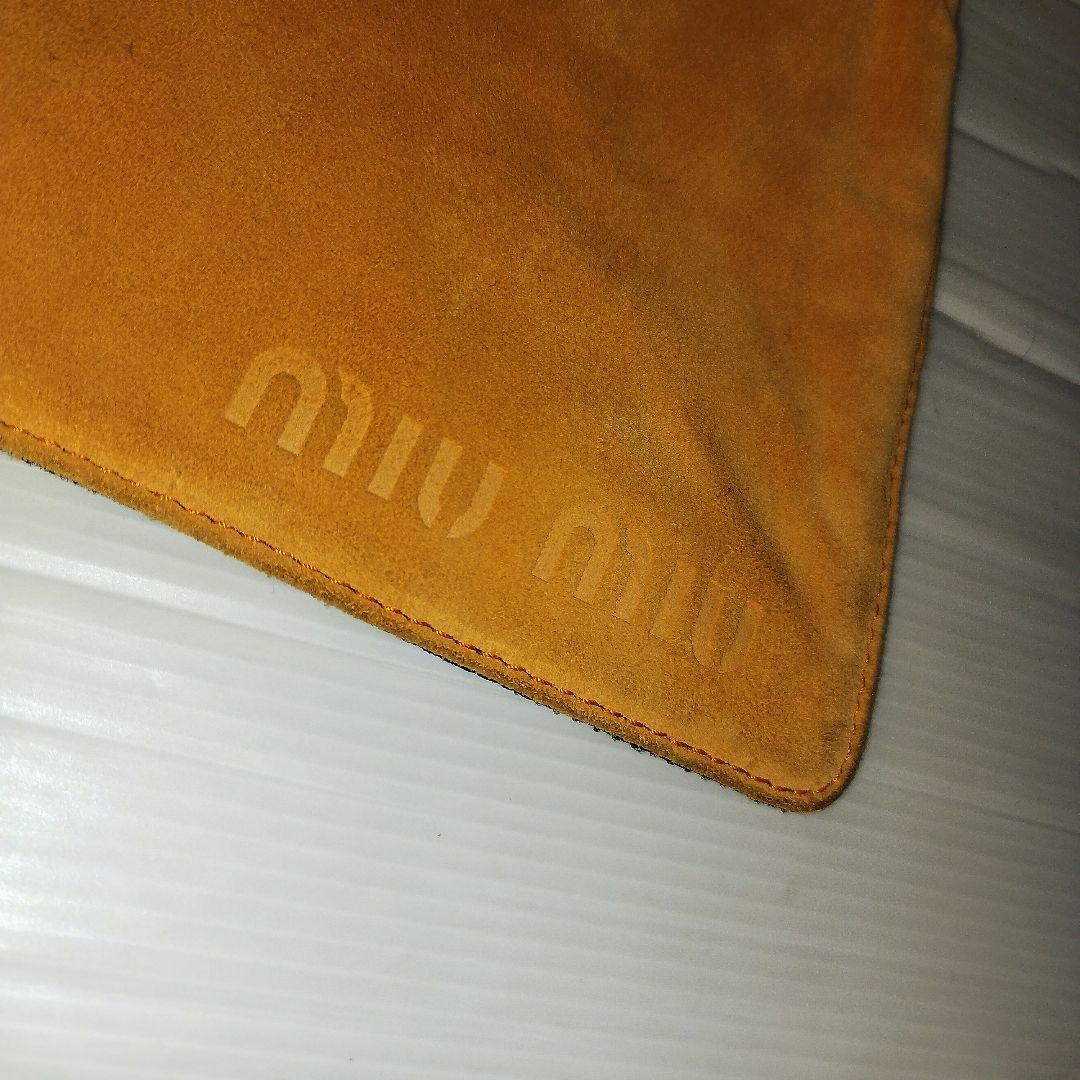 MIUMIU　 スエード・メッシュ　サコッシュ