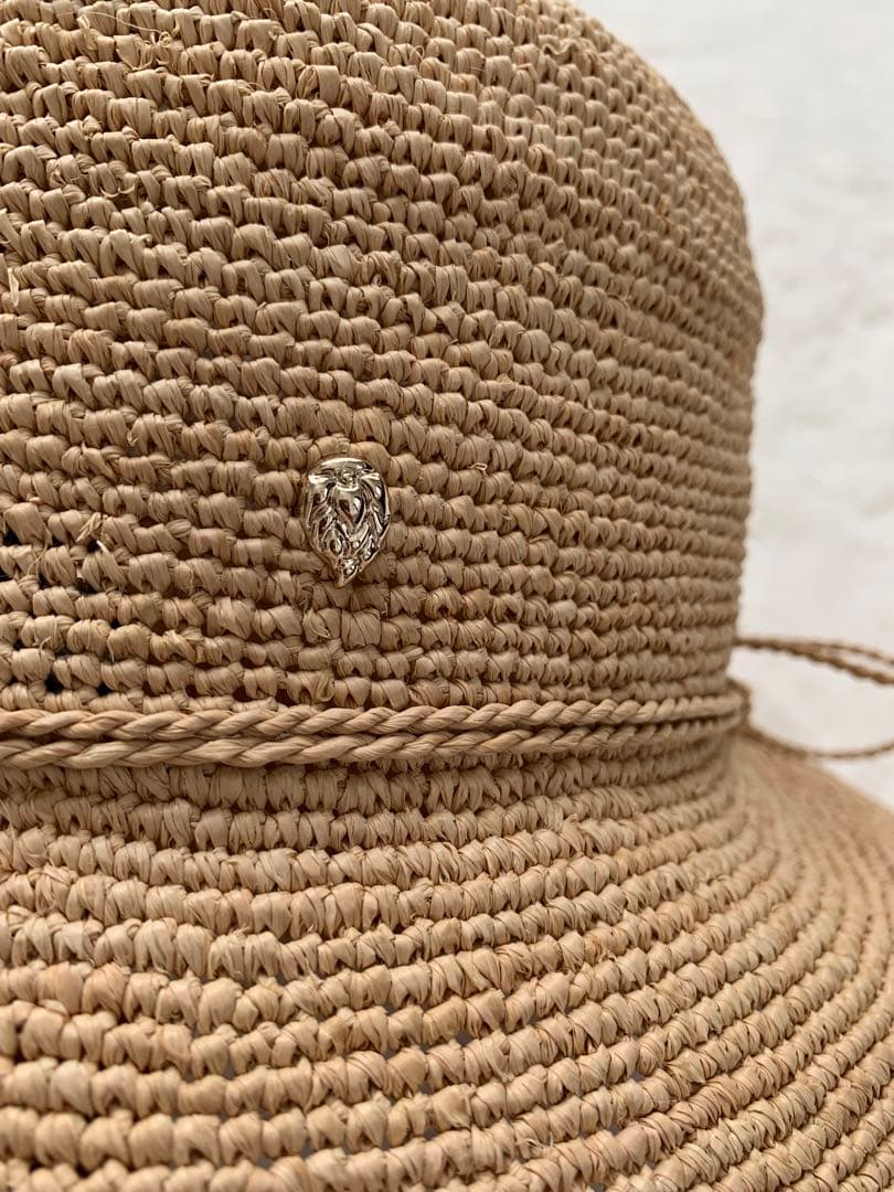 HELEN KAMINSKI ラフィアハット プロヴァンス10 ナチュラル