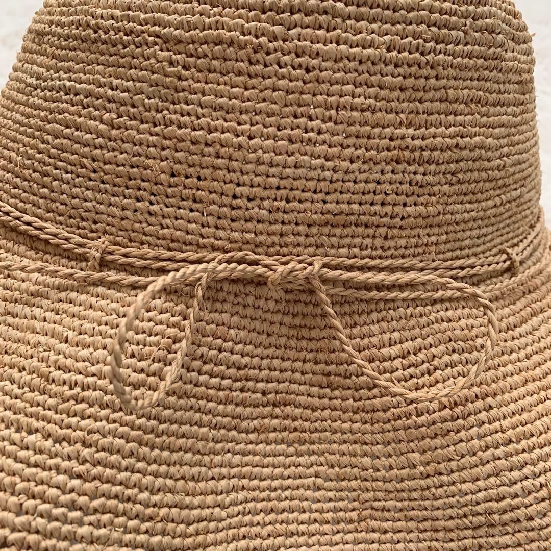 HELEN KAMINSKI ラフィアハット プロヴァンス10 ナチュラル