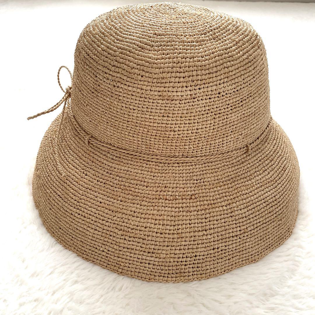 HELEN KAMINSKI ラフィアハット プロヴァンス10 ナチュラル