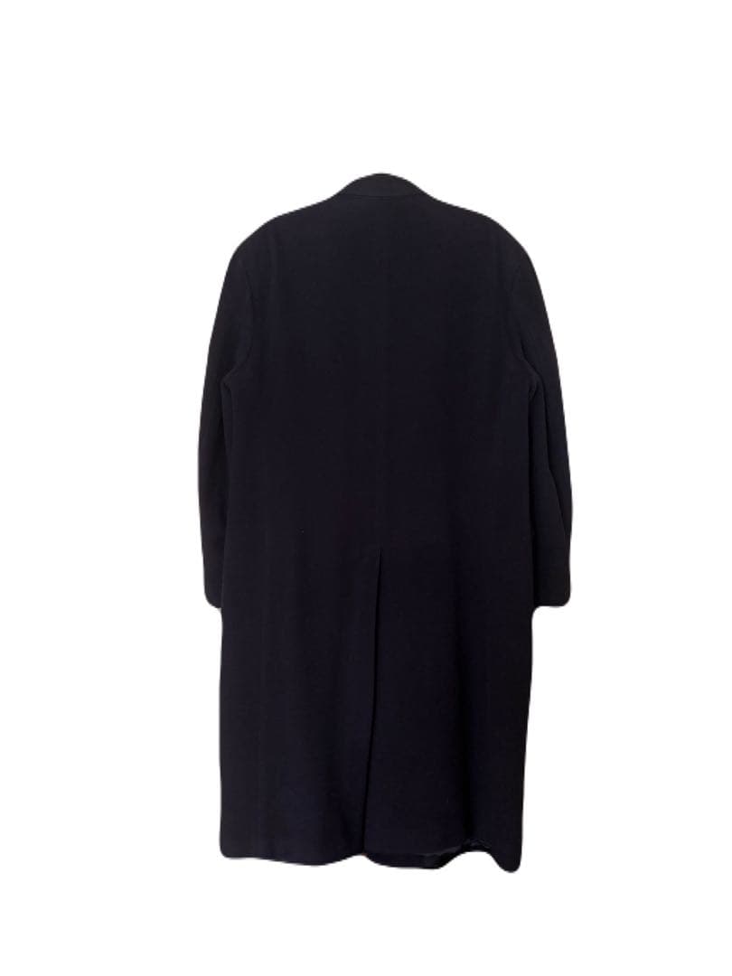 Burberrys イングランド製 カシミア ダブル チェスターコート 濃紺