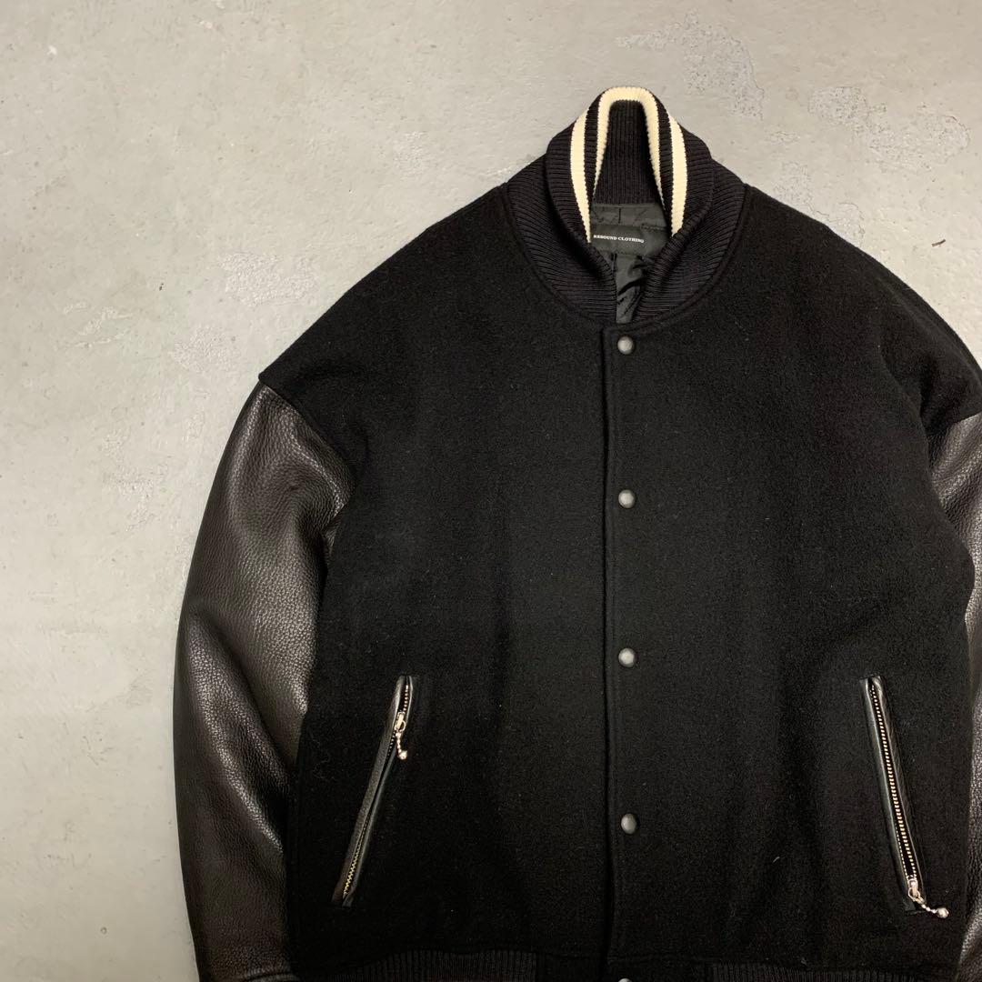 13WE345 RESOUND CLOTHING スタジャン　牛革