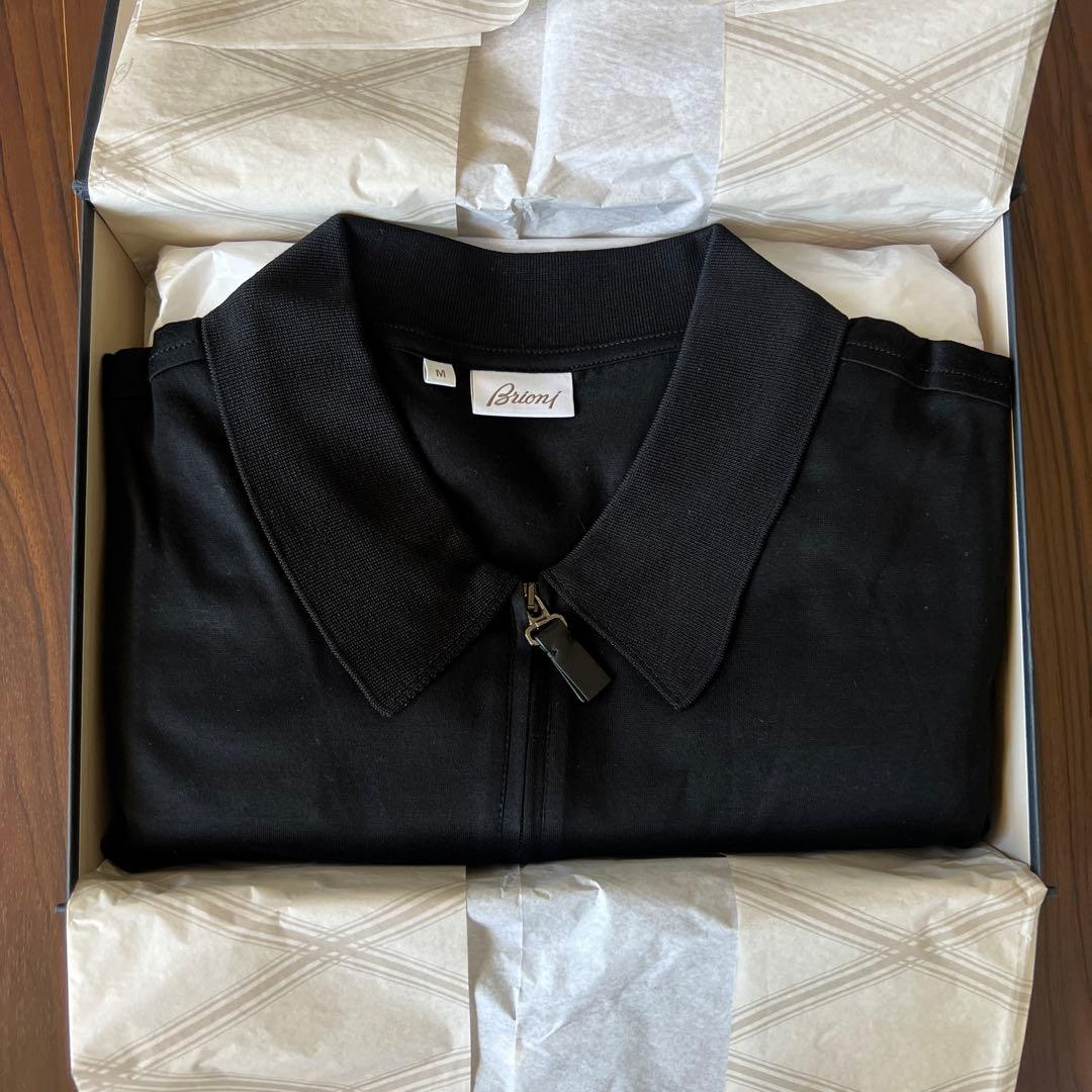 ブリオーニ ポロシャツコットン100%