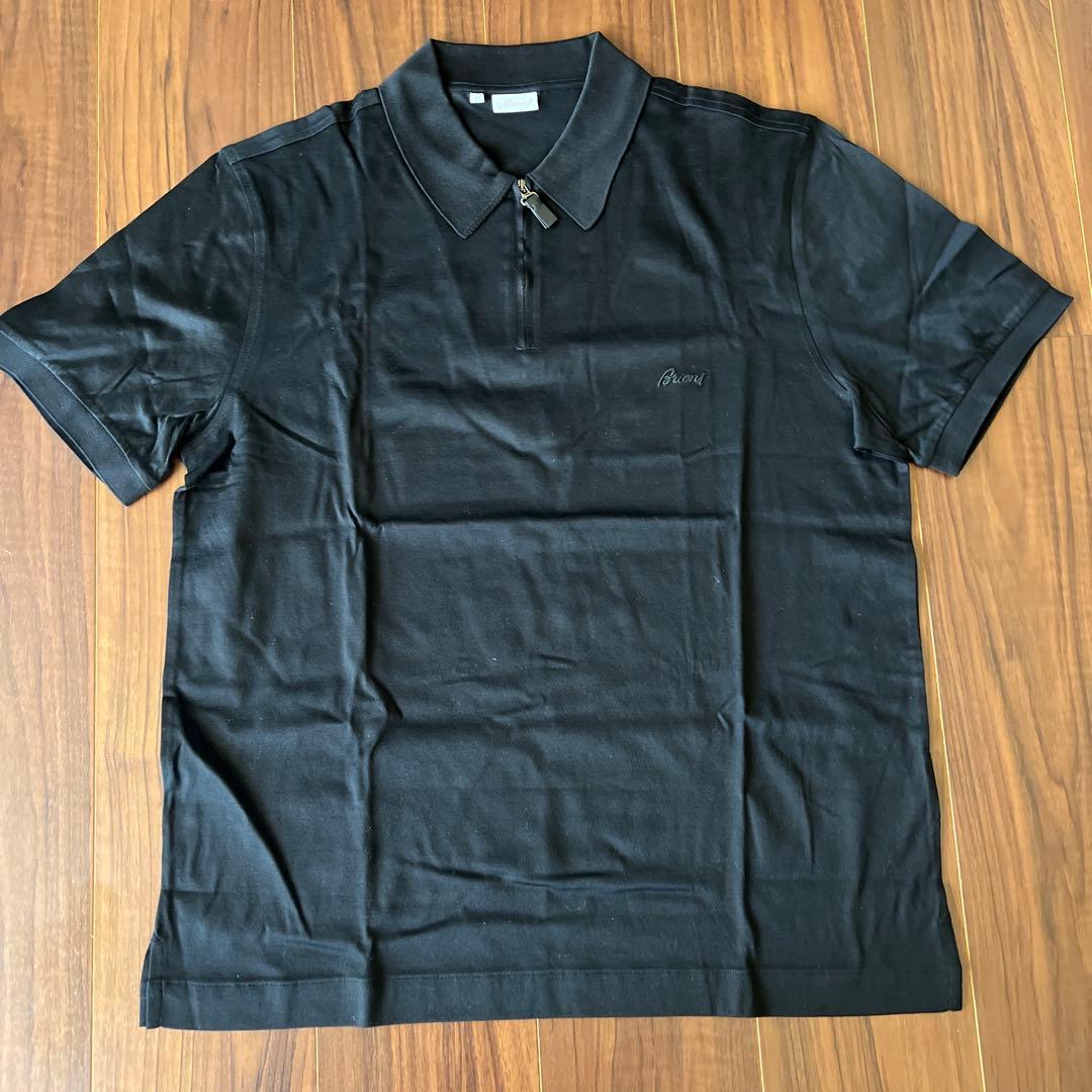 ブリオーニ ポロシャツコットン100%