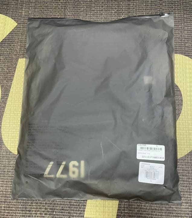 エッセンシャルズ 1977 ブラック スウェット ハーフ パンツ L