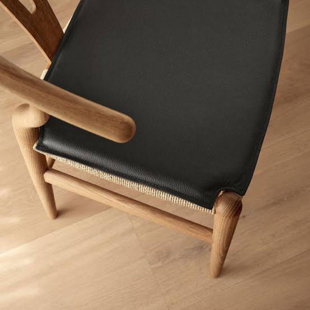 Carl Hansen & Søn ブラックチェアクッション 2枚セット