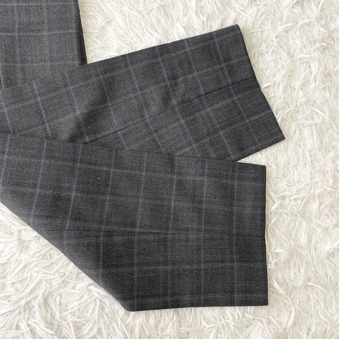 3ピース✨ORIHICA オリヒカ セットアップスーツ グレー系 チェック A5