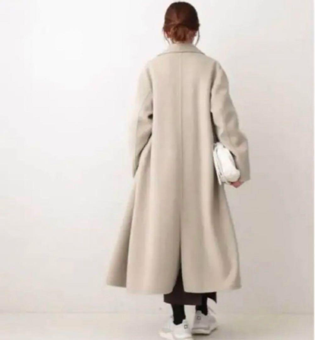 【新品】IENA スーパー160 ダブルフェイス テーラードコート