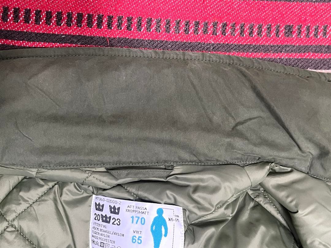 スウェーデン軍 M-90 後期型 コールドウェザーパーカー