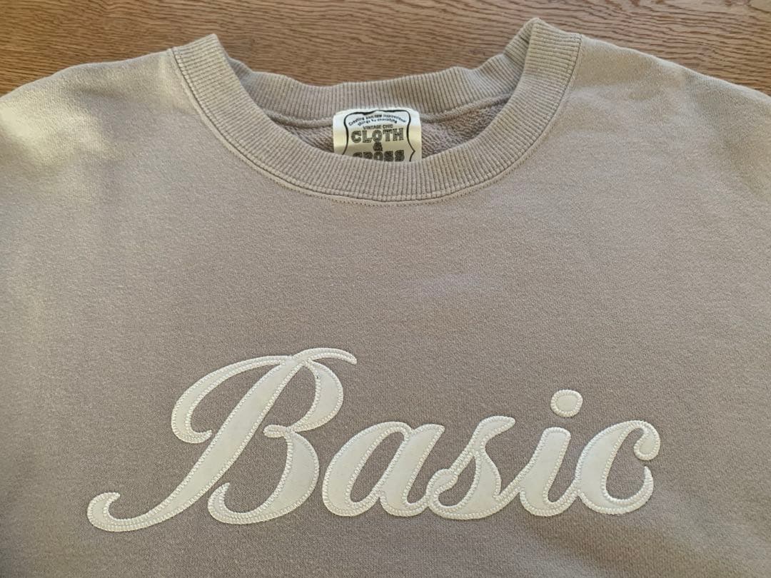 CLOTH &CROSS スウェット＊ハグオーワー＊