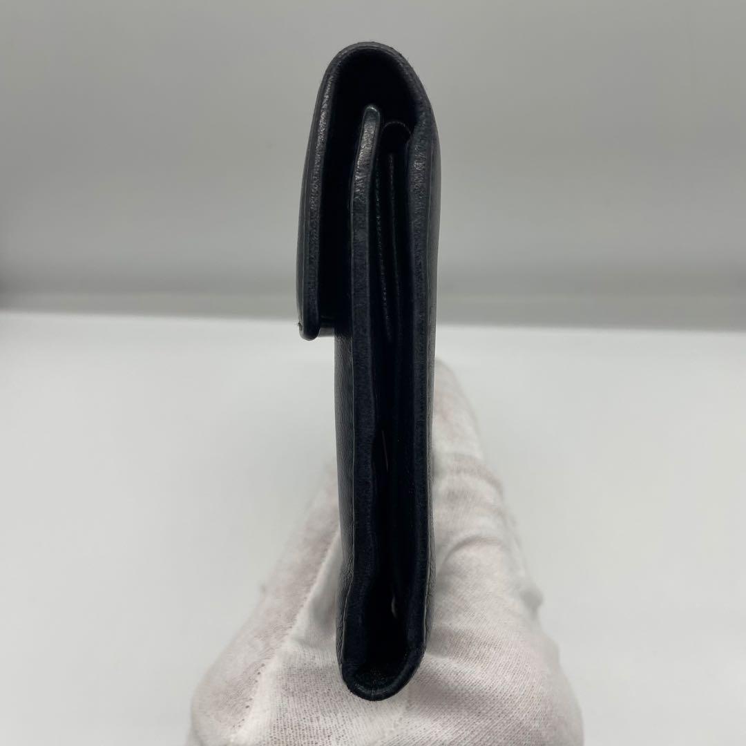 【美品】 PRADA プラダ レザー 折り財布 w5