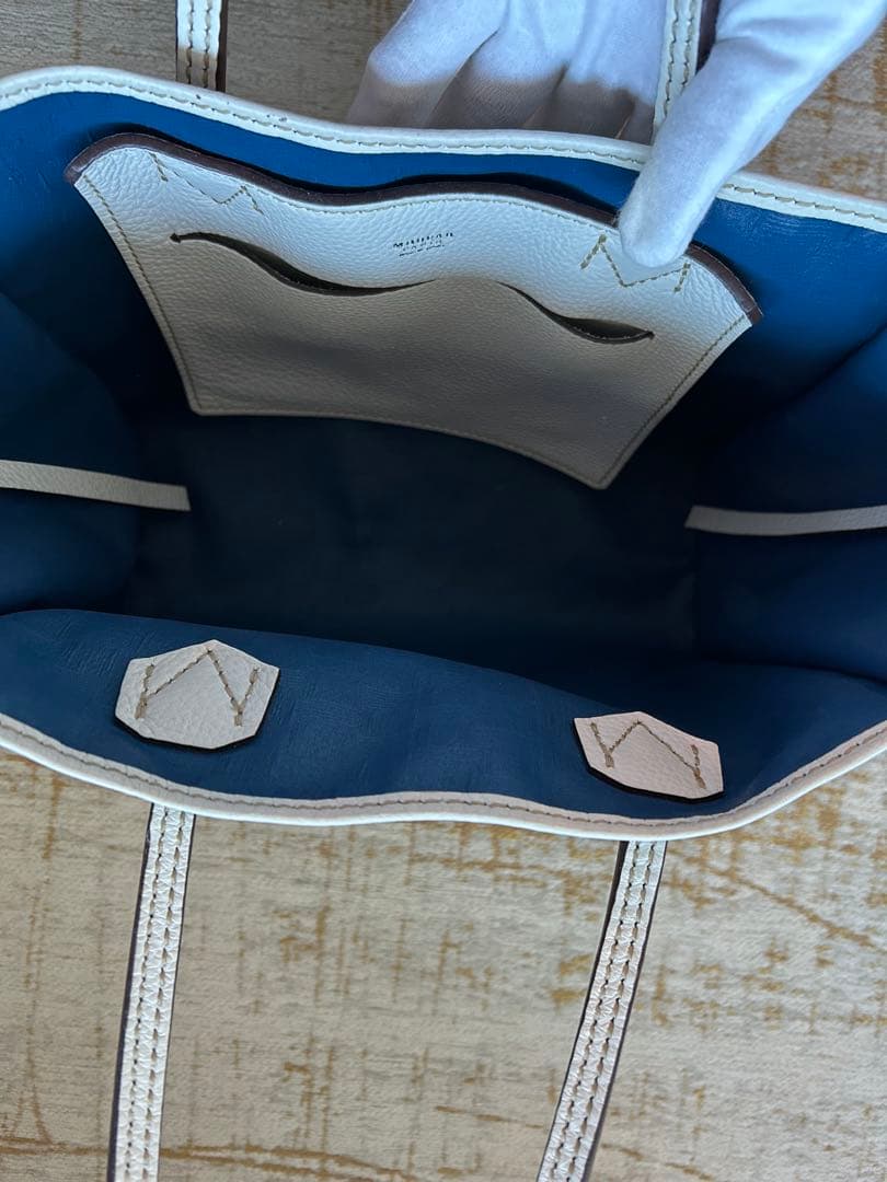 モローパリ セレスタン トート スモール　ホワイト