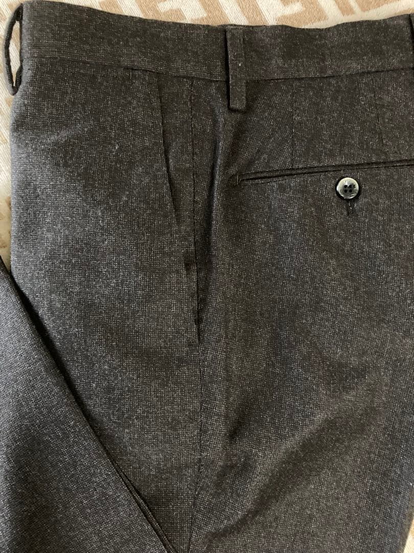 新品未使用品　44サイズ　PT01　スラックス メンズ　ダークブラウン色