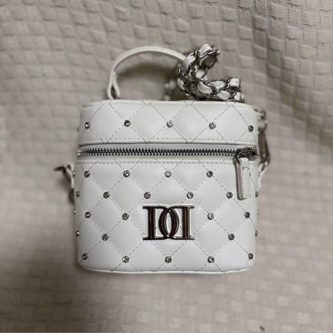 Darich キルティングビジュースクエアミニバッグ　バニティ　未使用