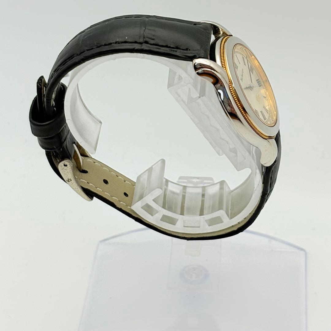 美品 バーバリー 稼働 時計 シャドーホース ゴールド ホースロゴ ユニセックス