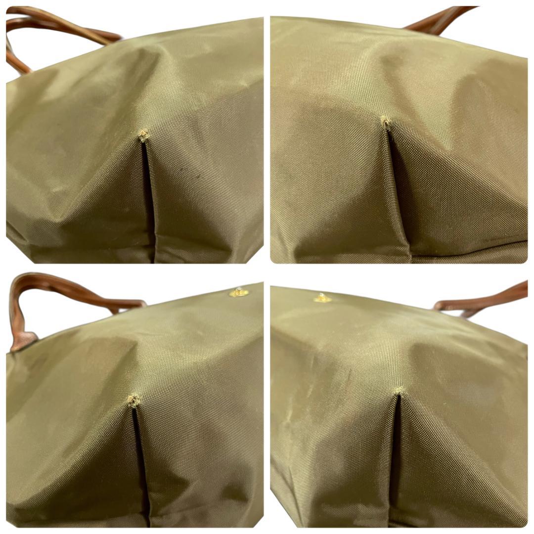 Longchamp ロンシャン プリアージュ トートバッグ ナイロン オリーブ