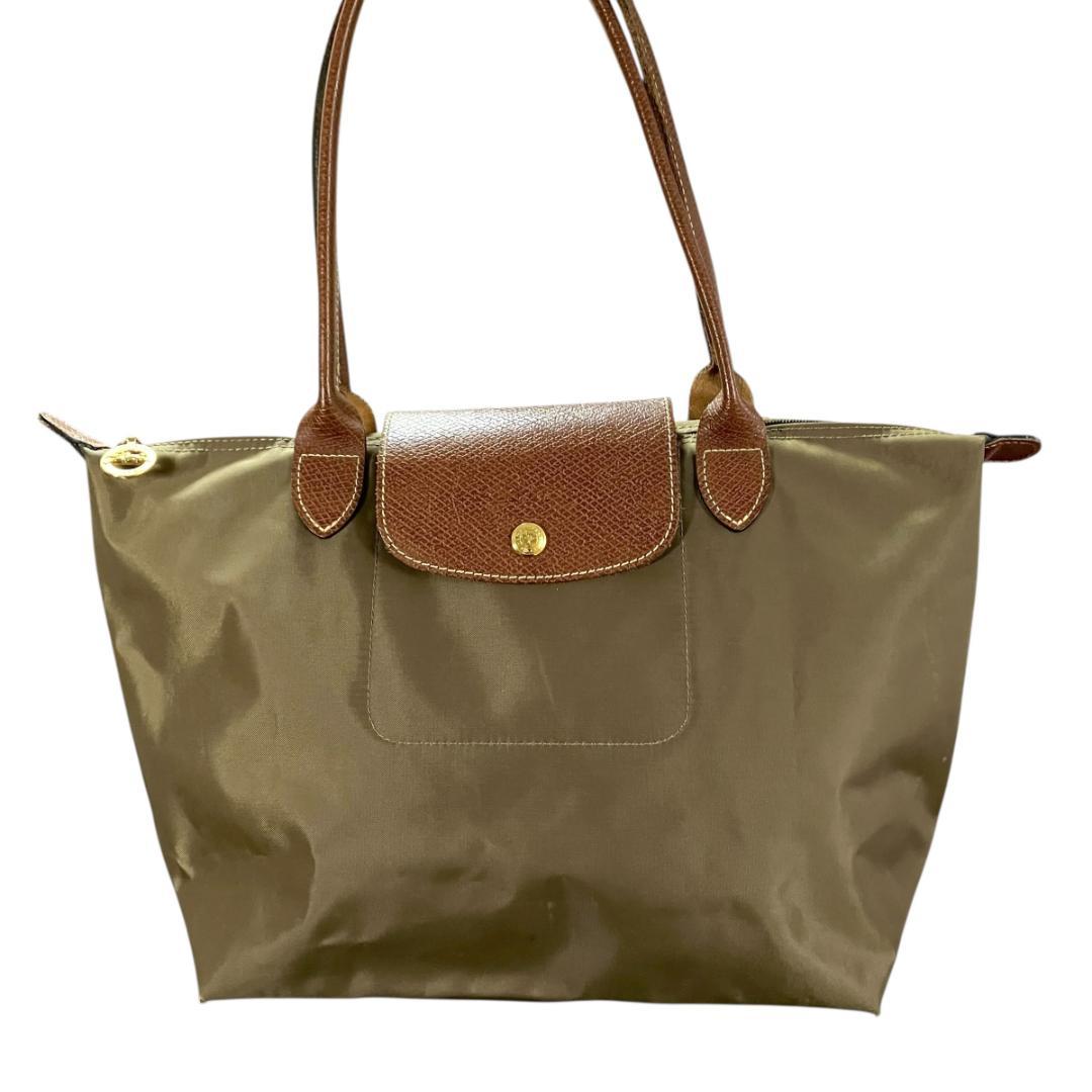 Longchamp ロンシャン プリアージュ トートバッグ ナイロン オリーブ