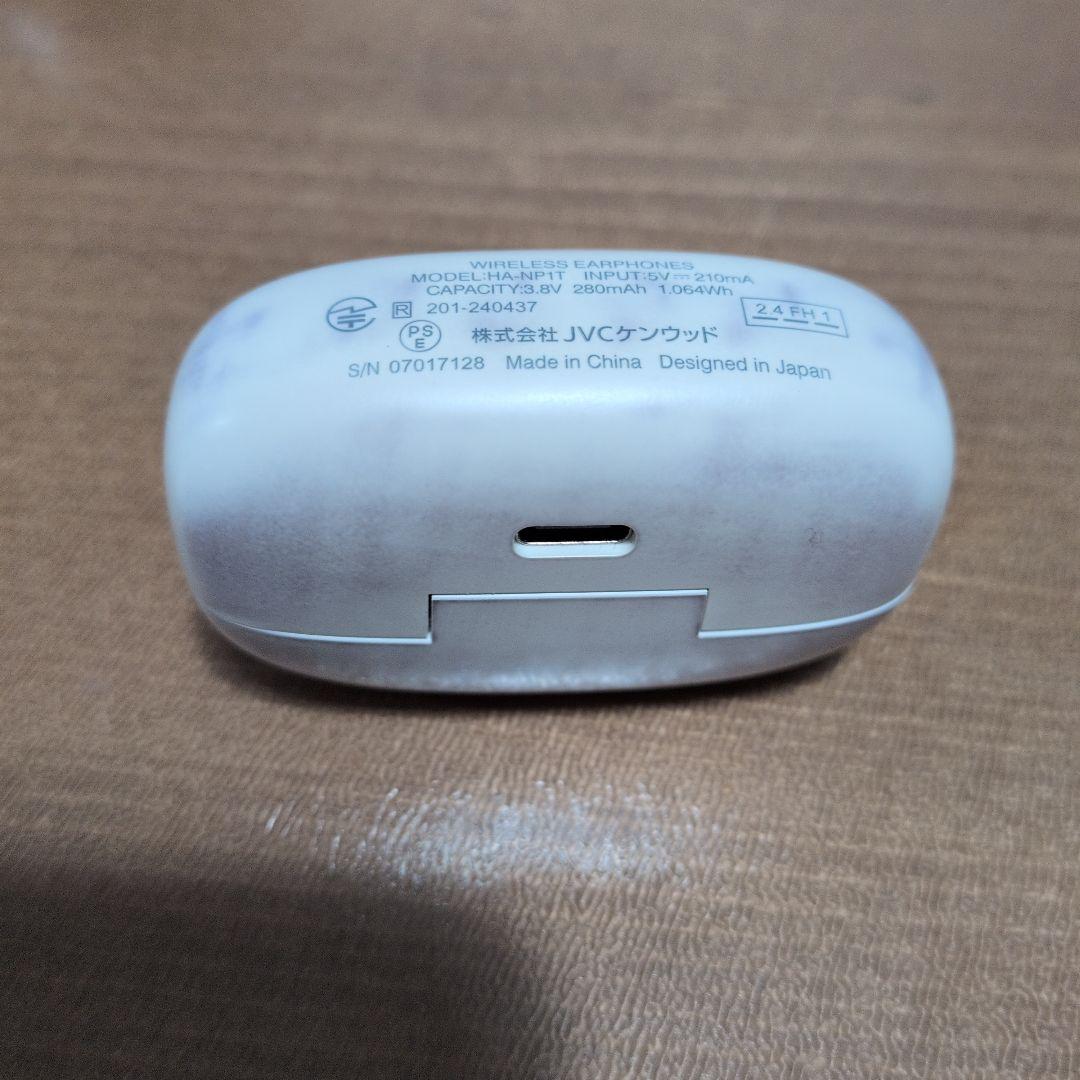 JVCケンウッド Victor HA-NP1T-W ワイヤレスイヤホン