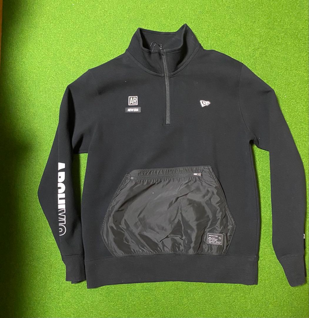 ニューエラ ゴルフウェア スウェット ハーフジップジャケットNEWERA