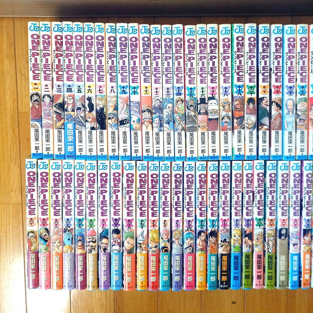 【希少品】ONE PIECE 全巻セット 特典本11冊+ポストカード 帯60枚