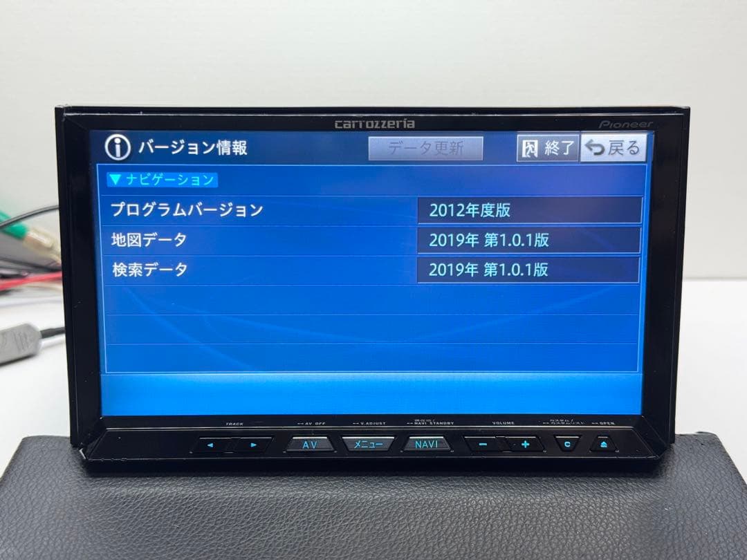 タッチパネル新品 AVIC-ZH99 2019年地図 新品ファン カロッツェリア