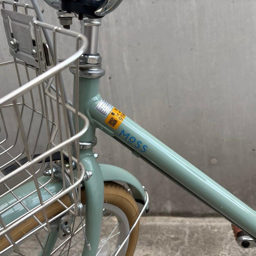 なかこさん専用子供自転車 18インチ Norway MOSS 幼児 カゴ