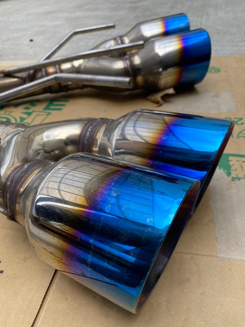 カズ スリーキャッツ製 GSC10 RC350 直管 ストレート マフラー