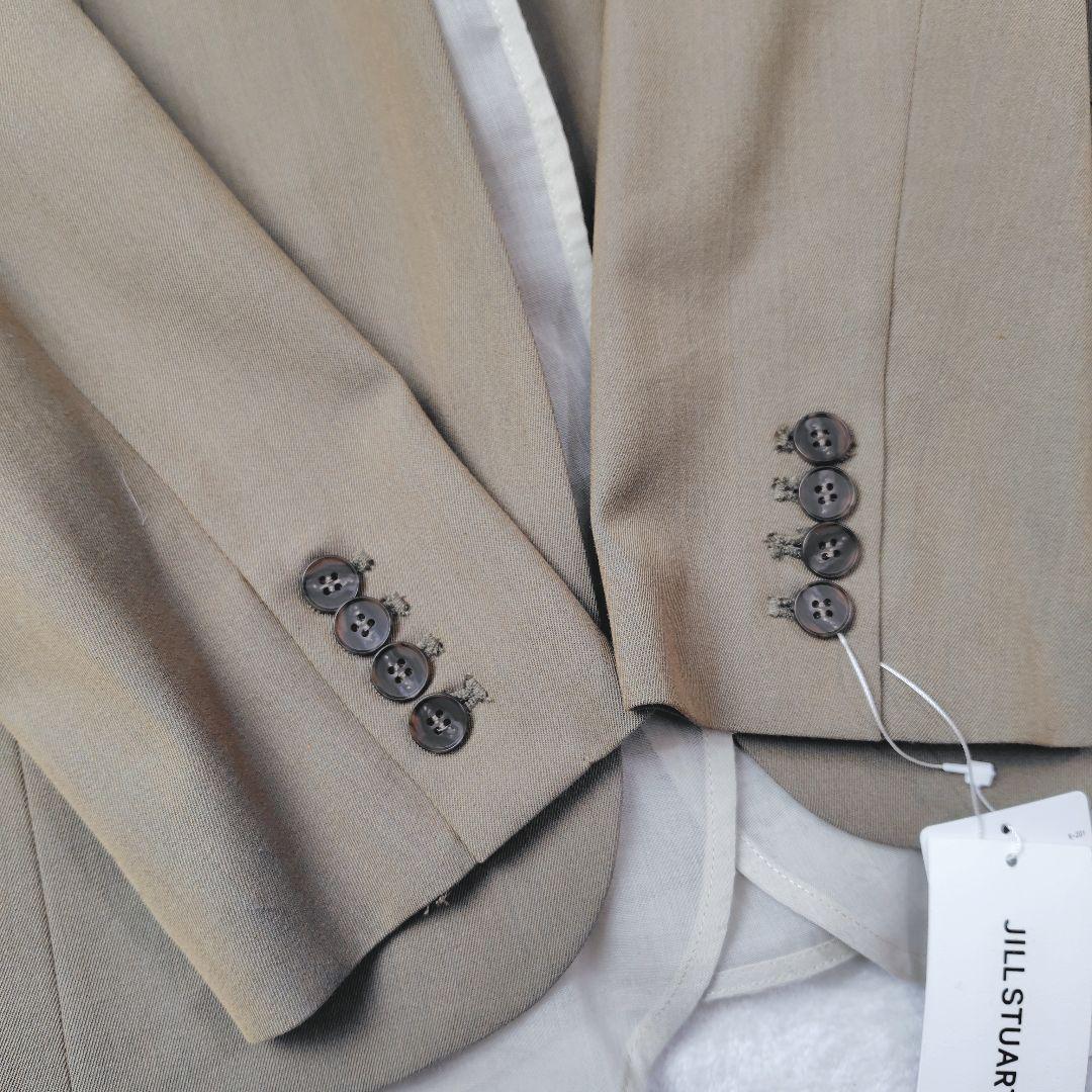 タグ付き未使用✨ジルスチュアート ノーカラージャケット シアーベスト S