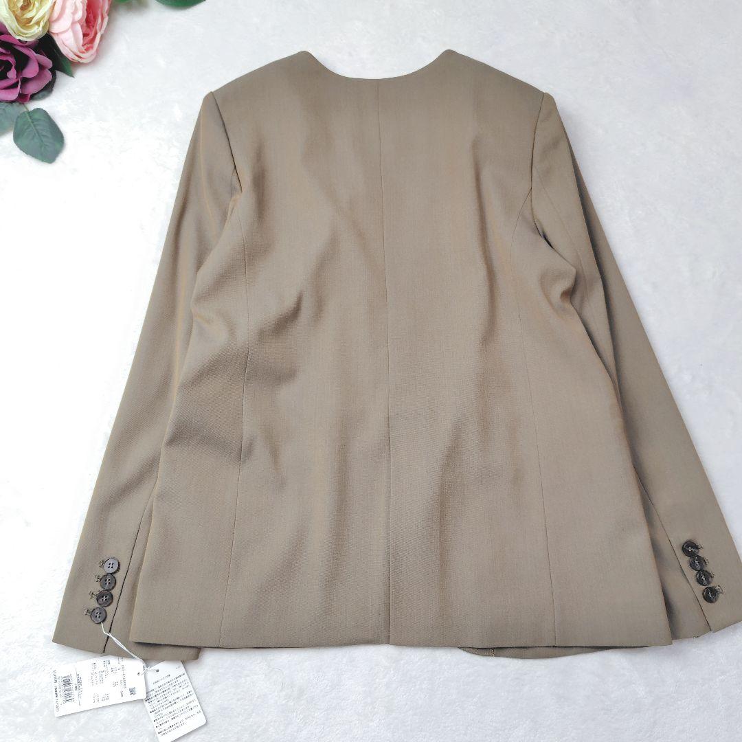 タグ付き未使用✨ジルスチュアート ノーカラージャケット シアーベスト S