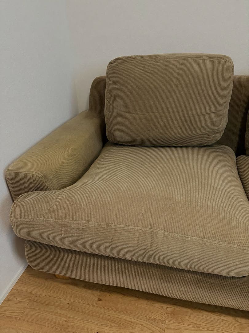 unico GREIG　カバーリングソファ 2.5シーター