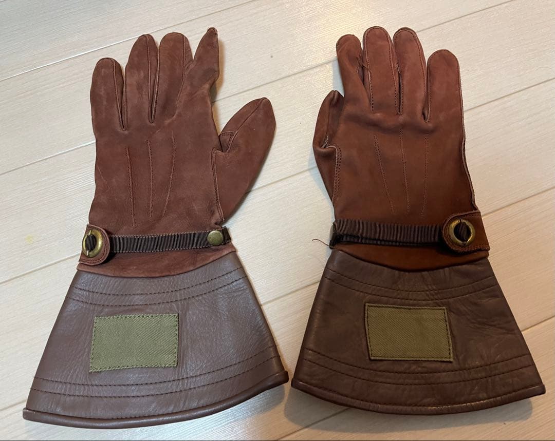 日本海軍航空隊　搭乗員セット　航空眼鏡+航空帽+航空手袋　複製品　値下受付中