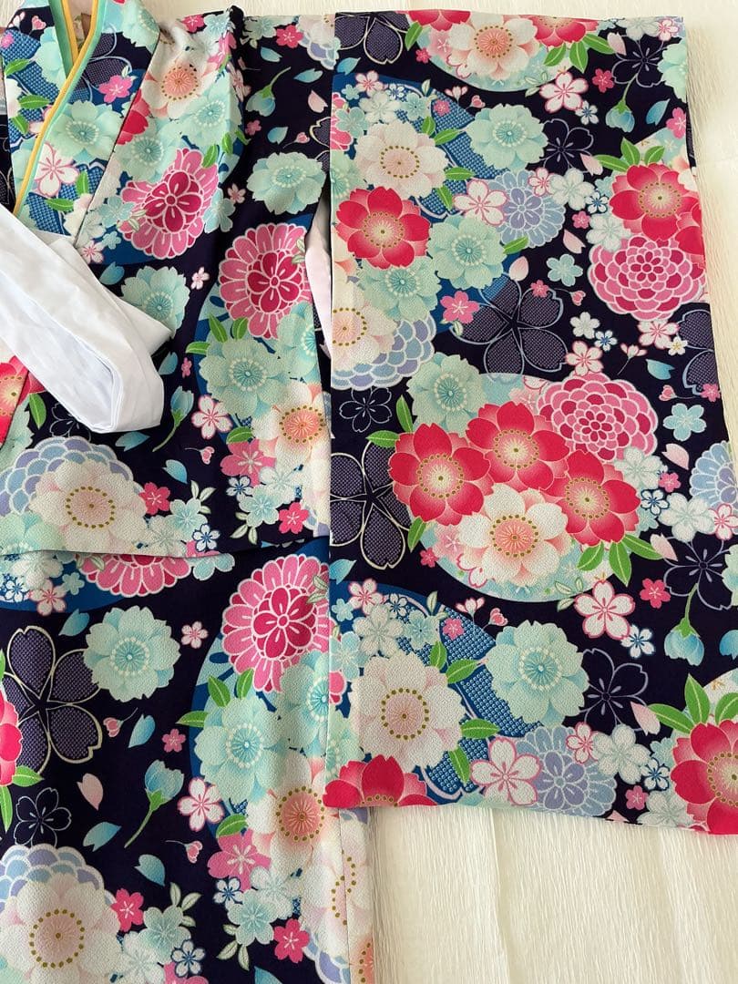 キャサリンコテージ紺色系被布3歳用6点セット