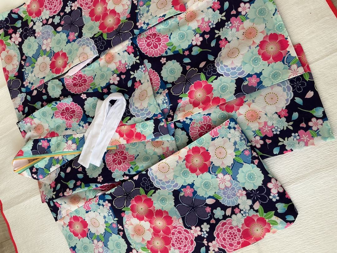 キャサリンコテージ紺色系被布3歳用6点セット