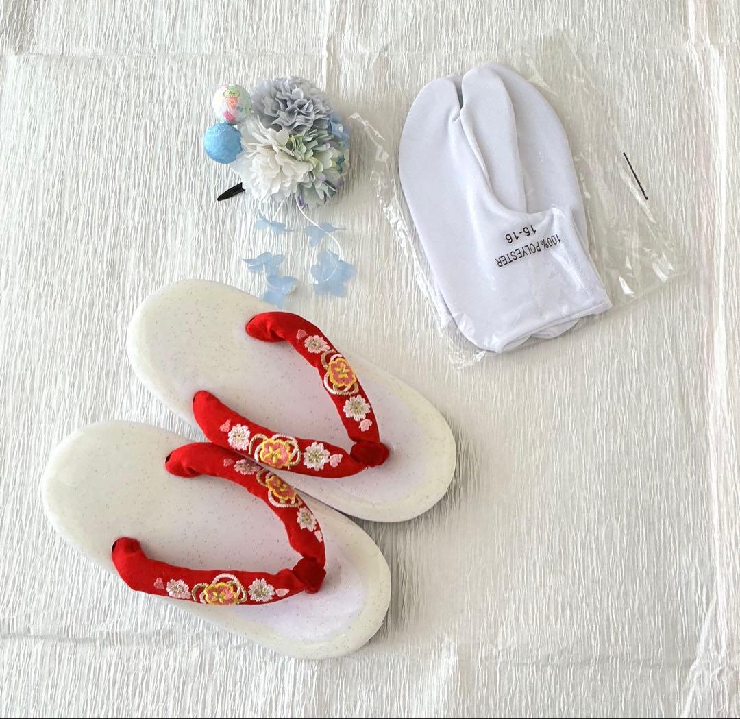 キャサリンコテージ紺色系被布3歳用6点セット