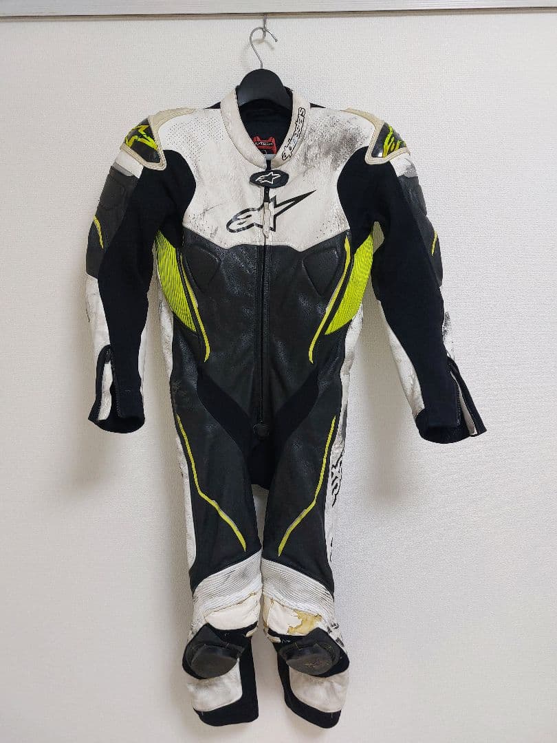 森田 Alpinestars バイク用革ツナギ Mサイズ