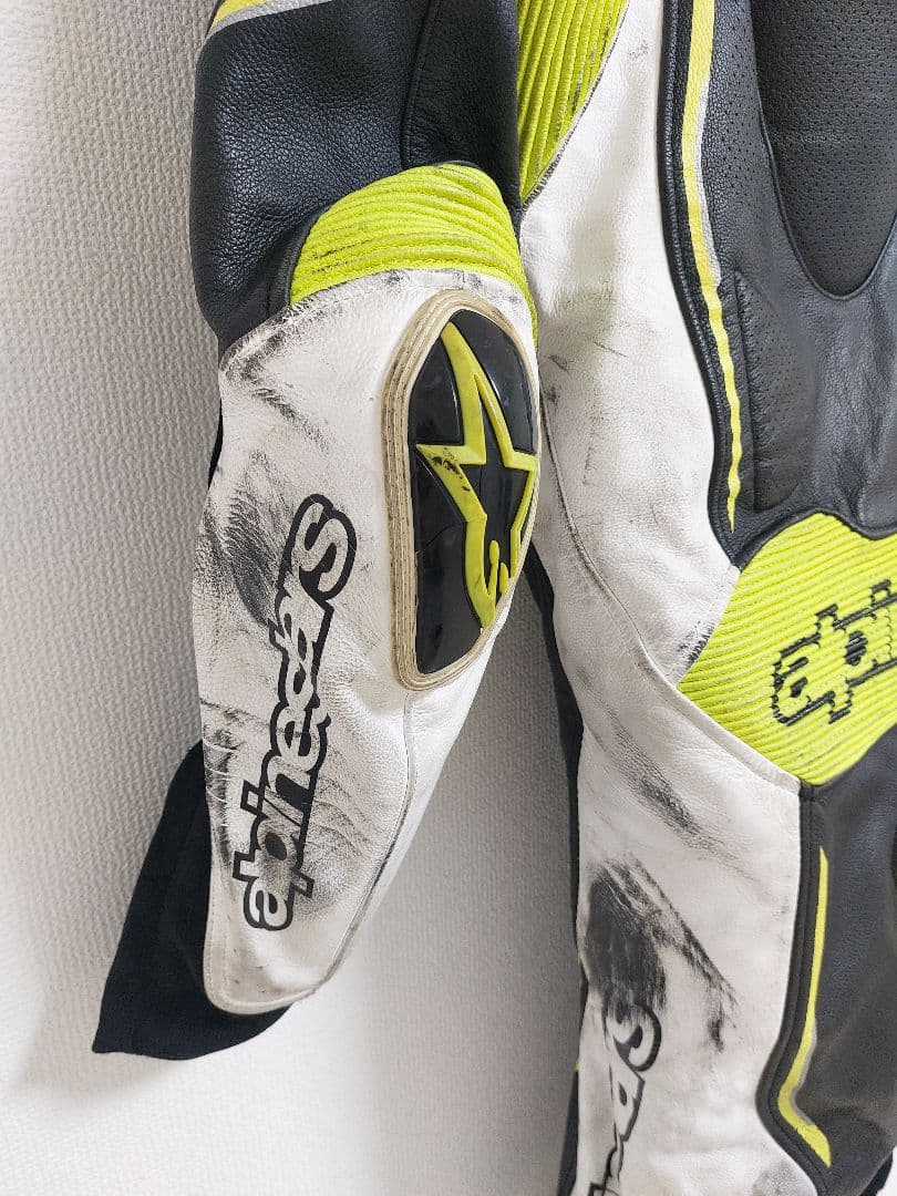 森田 Alpinestars バイク用革ツナギ Mサイズ