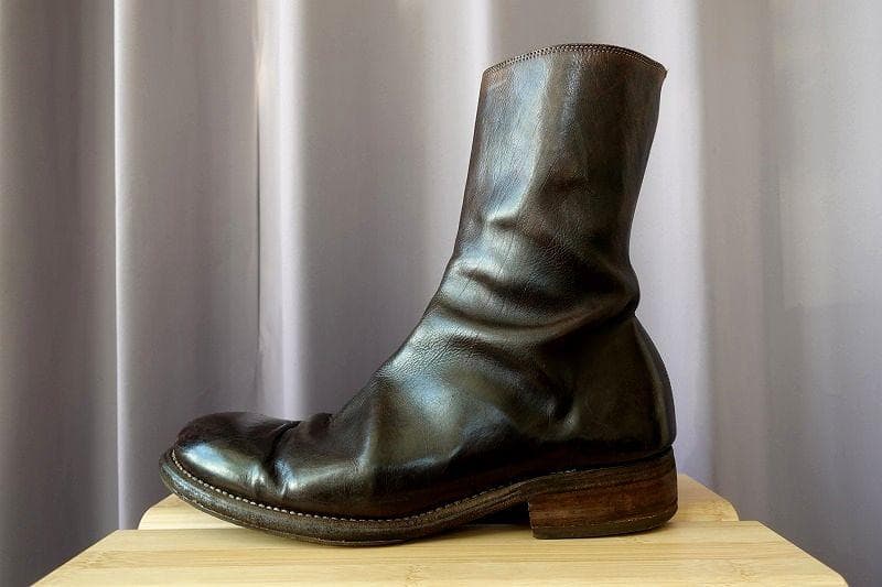 GUIDI サイドジップレザーブーツ