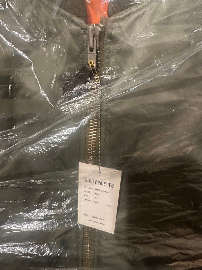 新品未使用25FW ワコマリア MA-1 FLIGHT JACKET ma1