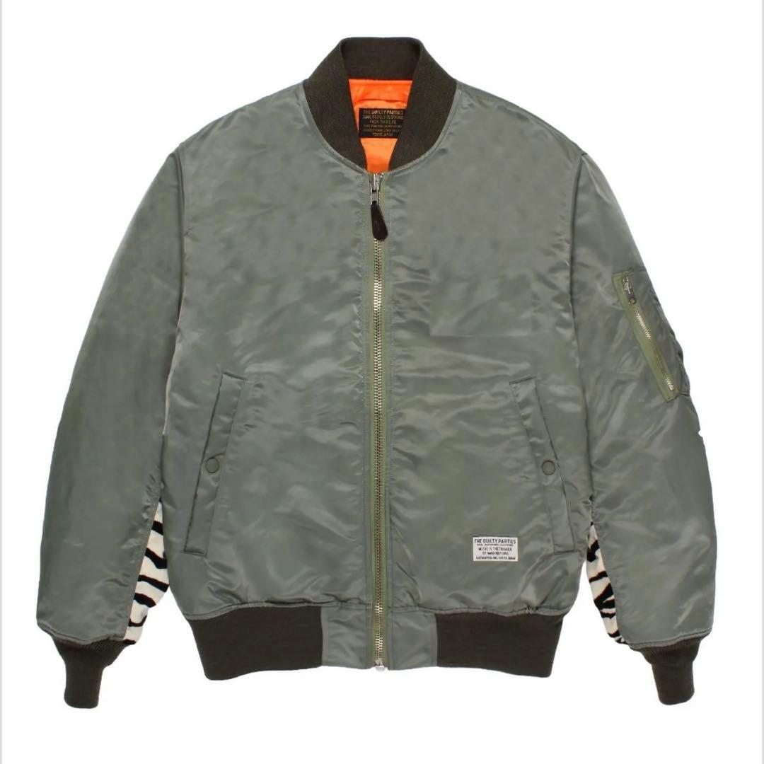 新品未使用25FW ワコマリア MA-1 FLIGHT JACKET ma1