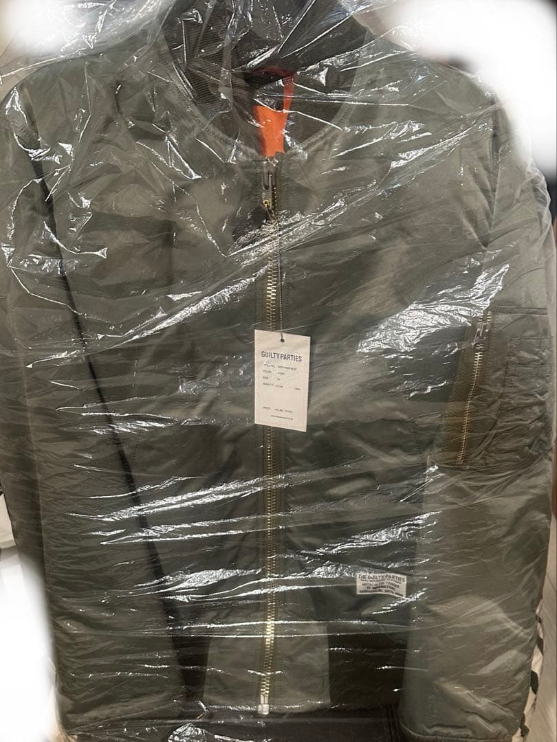 新品未使用25FW ワコマリア MA-1 FLIGHT JACKET ma1