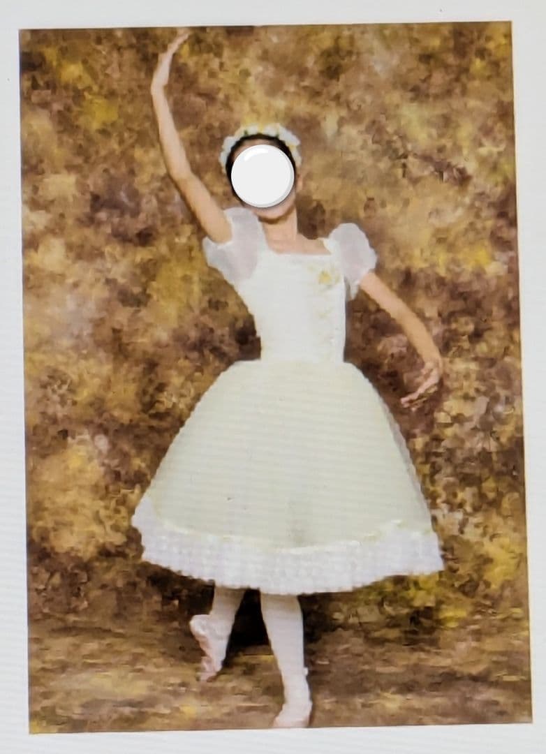 バレエ衣裳/ジュニア·大人 淡イエロー/ワルツ 9着セット　頭飾り付き