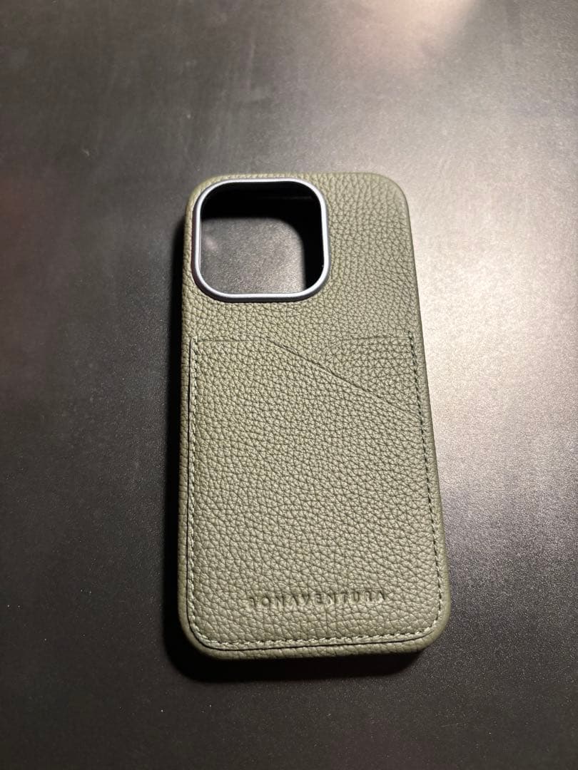 bonaventura iPhone 15proケース オリーブ