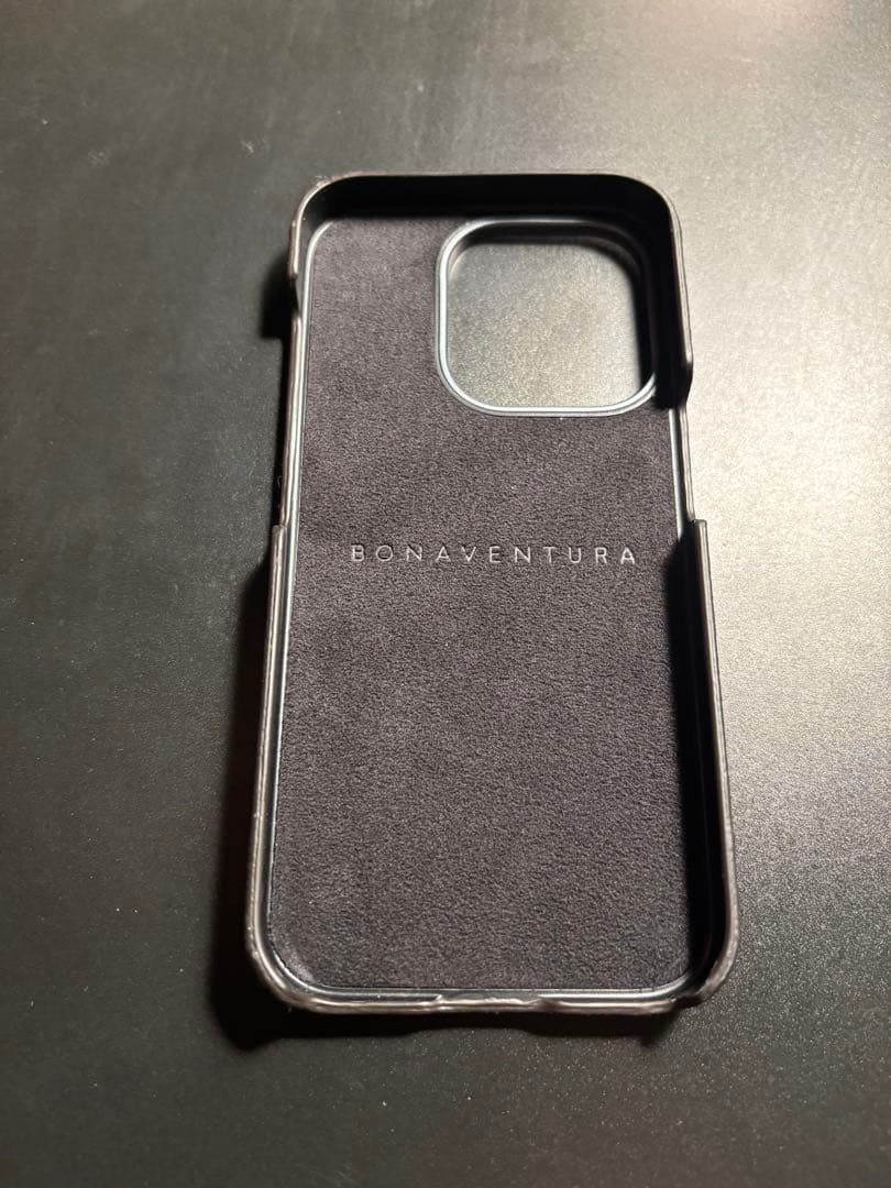 bonaventura iPhone 15proケース オリーブ