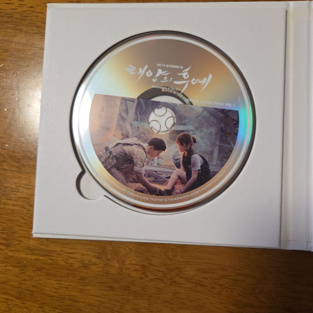韓国ドラマ　「太陽の末裔」　OST CD　サウンドトラック 廃盤 韓国正規品